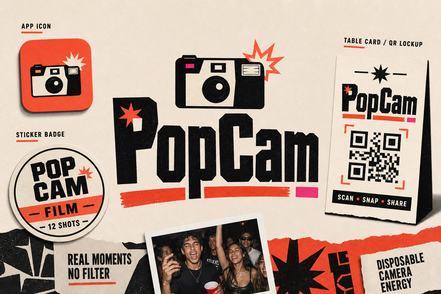 Dirección visual PopCam para eventos